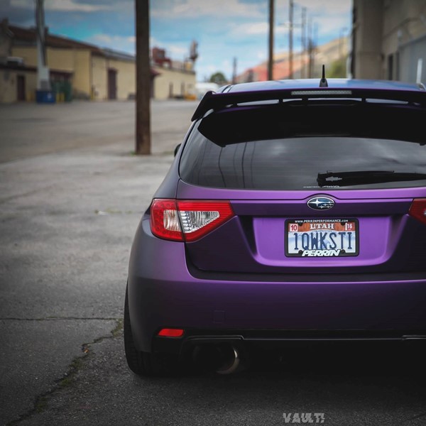 K75565 Matt Purple Black Iridescent